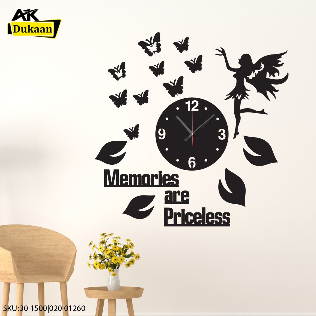 Wall Clock Fairy With Dial